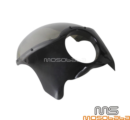 Smoke Headlight Fairing Windshield for Harley Sportster XL883 XL1200 Dyna (2004-2023)