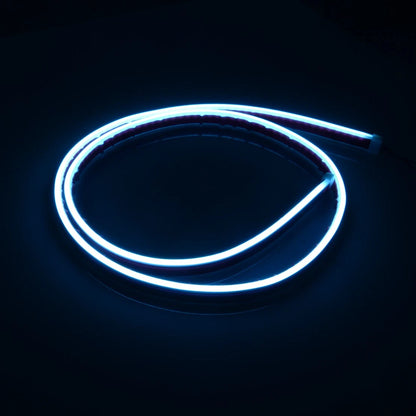 120cm Blue LED DRL Hood Light Strip for Car (Various Years)