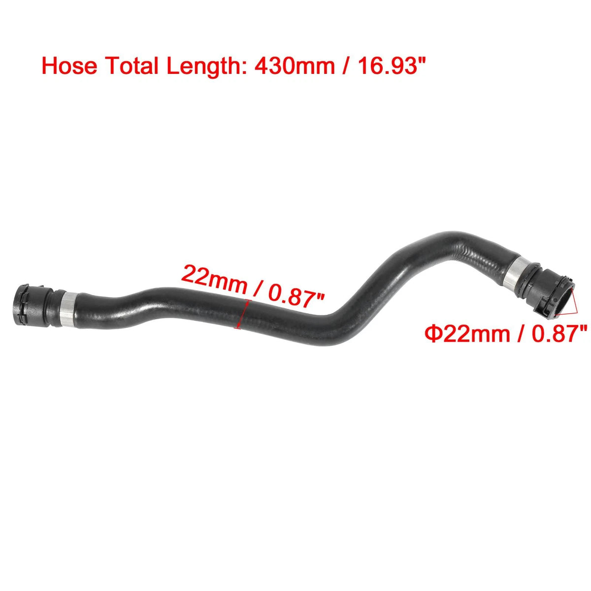 Radiator Coolant Water Hose for BMW X5 2003-2006 (17127509966)
