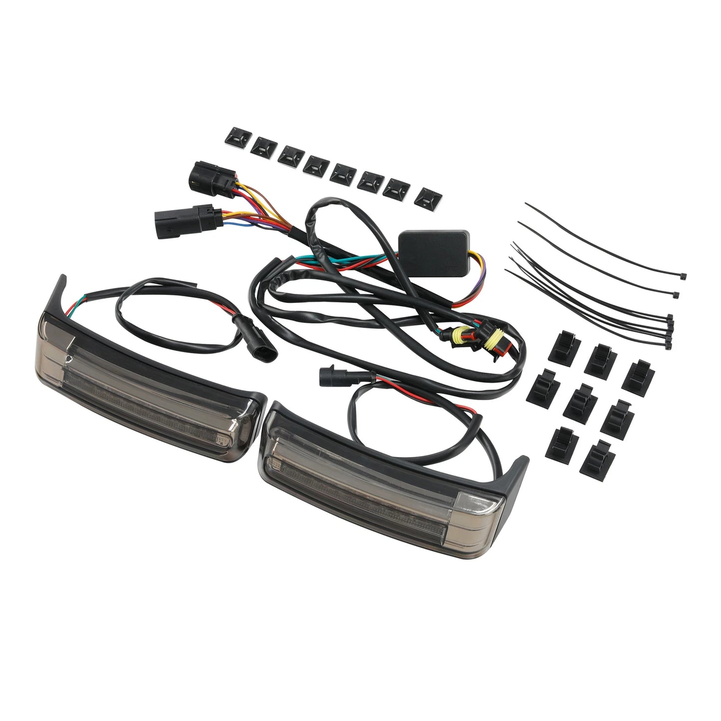 LED Inserts Brake Run Turn Signal Lights for Harley Touring (2014-2024)