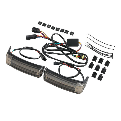 LED Inserts Brake Run Turn Signal Lights for Harley Touring (2014-2024)