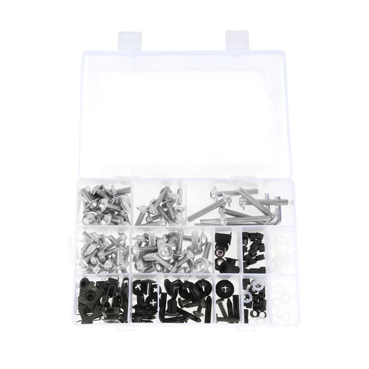Bolts Windshield for Yamaha Aluminum Rubber Silver Tone