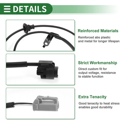 ABS Wheel Speed Sensor Rear Left for Toyota Camry