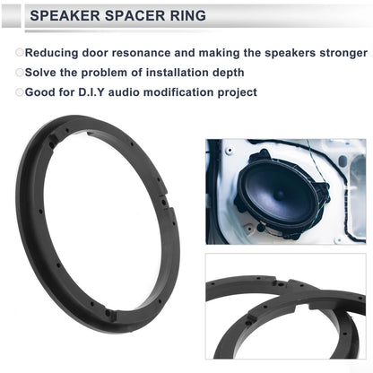 6.5" Speaker Spacer Adapter for Suzuki ()
