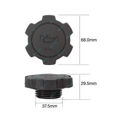 Oil Filler Cap for Toyota 4Runner Hilux Surf KDN215 3.0L 1KD-FTV Engine 02~09