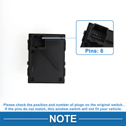 Power Window Switch for Ford Mustang 2010-2014 (2010-2014)
