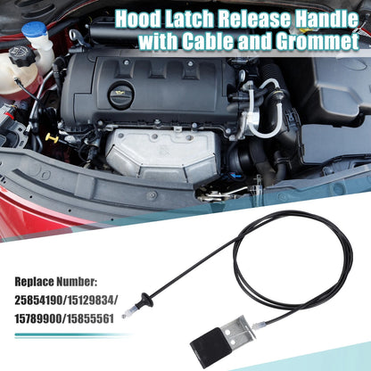 Hood Release Cable for Chevrolet Colorado (2004-2012) Black