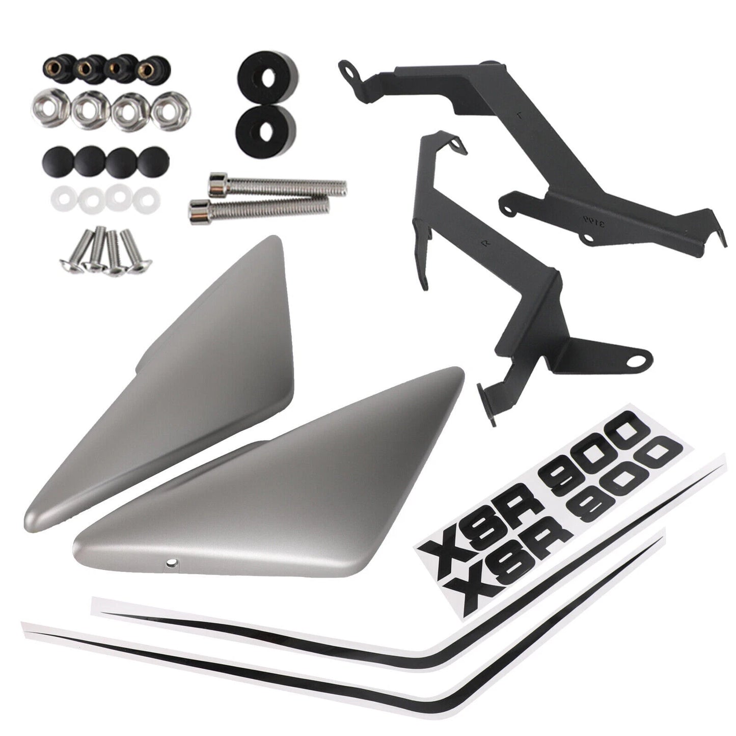 Rear Side Fairing for Yamaha XSR 900 (2016-2021) Gray