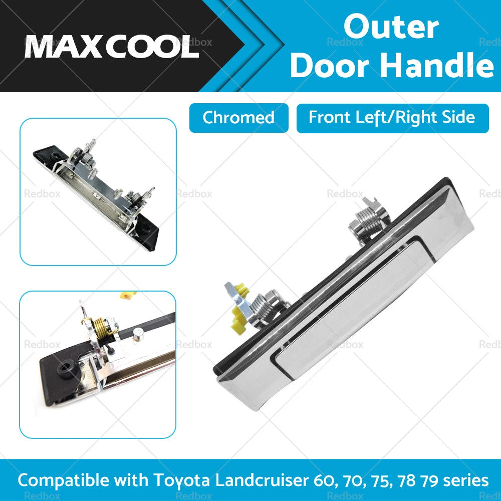 Front Door Handle LH/RH for Toyota Landcruiser 60 70 75 78 79 80 (1980-2007)