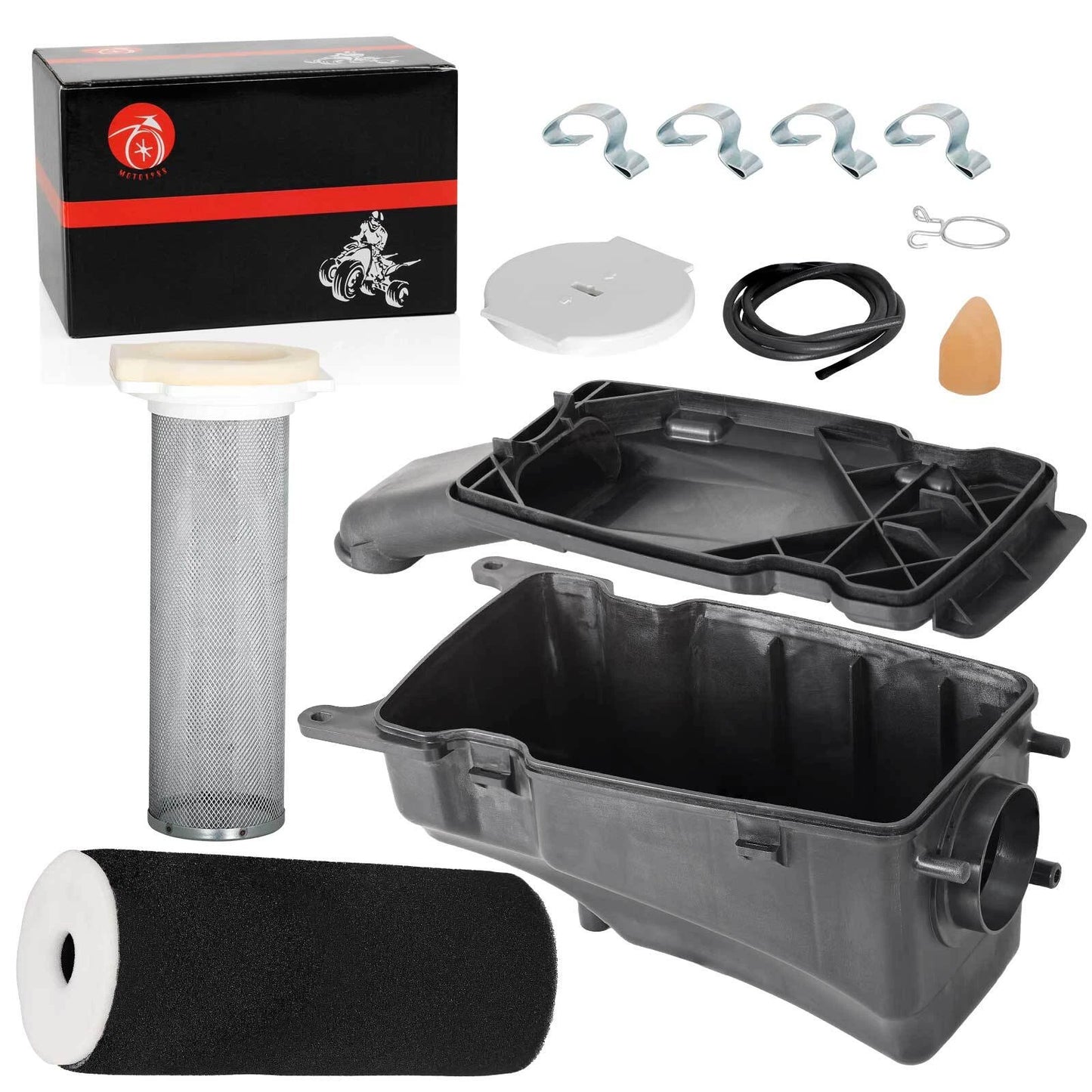 Air Filter Guide Box Cleaner Case with Lid for YAMAHA Raptor 350 (2004-2013)