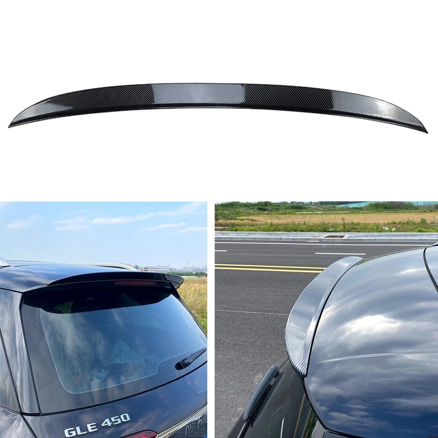 Rear Boot Spoiler Lip for Benz GLE Class W167 GLE450 GLE53 (2020-2024)