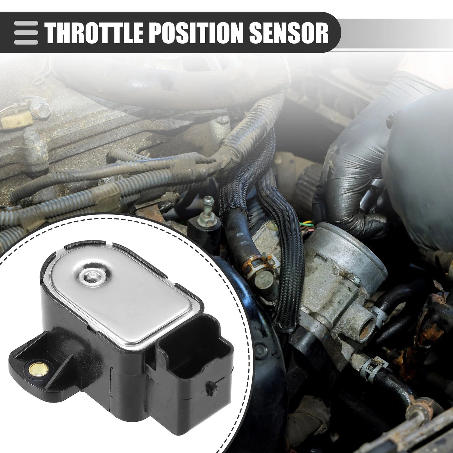 Throttle Position Sensor for PEUGEOT 206 307 406 (2000-2007)