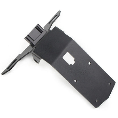 Black Steel License Plate Holder for KAWASAKI Ninja H2 SX (2019-2021)