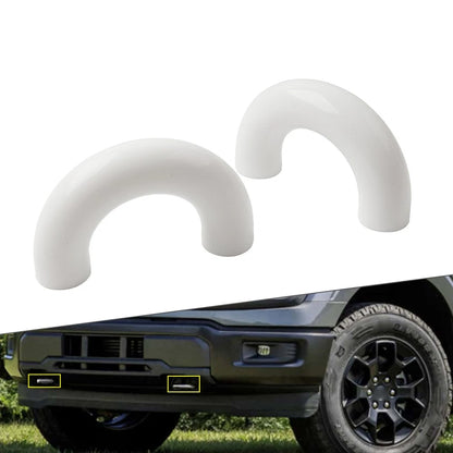 Front Tow Hook Covers for Ford F150, Bronco, Toyota Tundra (2004-2024)