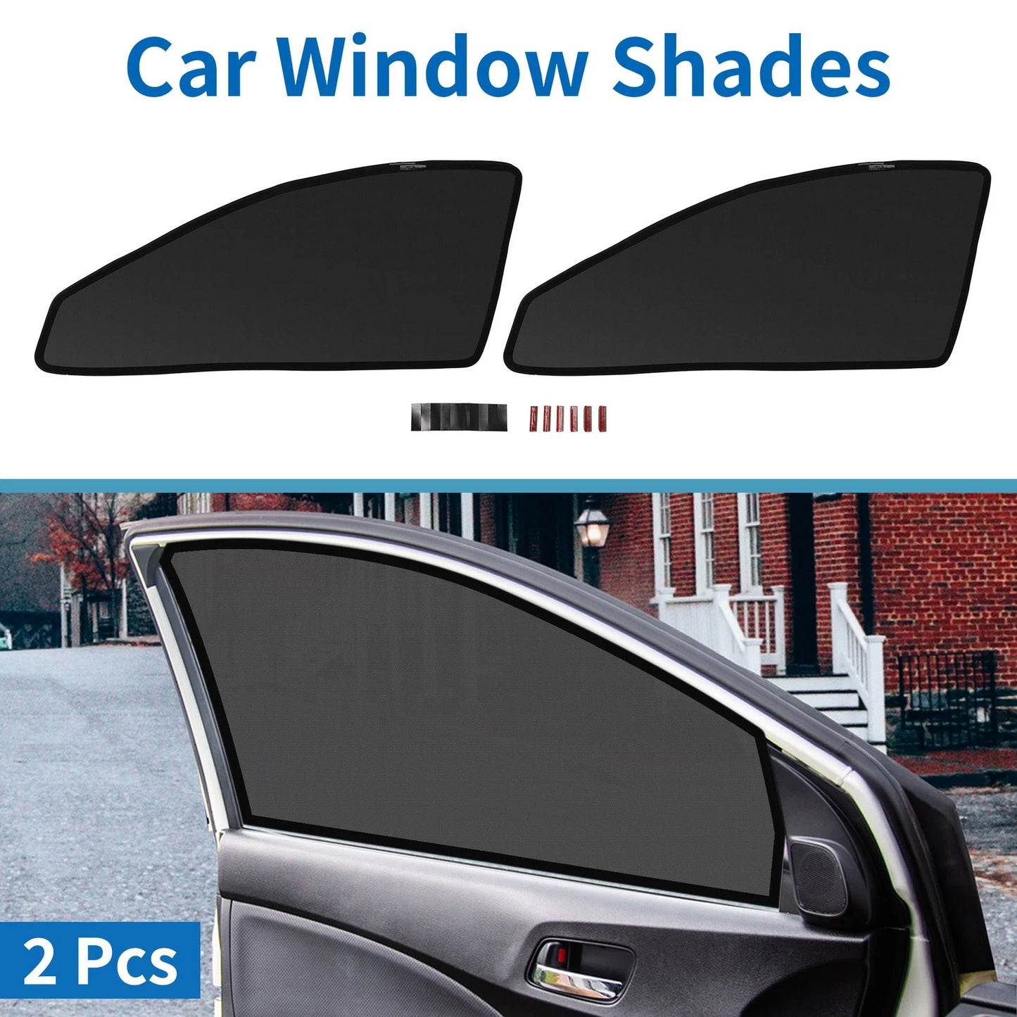 Window Cover for Toyota Harrier 60 Series Black (2014-2020)