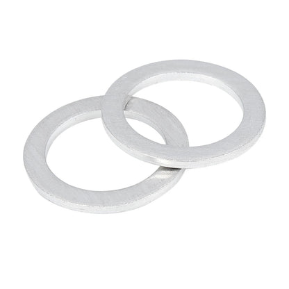 12 x M20 Silver Tone Oil Drain Plug Gaskets for Honda (94109-20000)