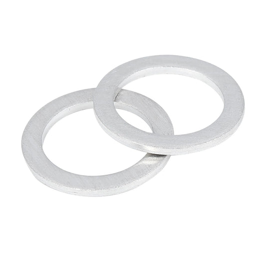 12 x M20 Silver Tone Oil Drain Plug Gaskets for Honda (94109-20000)