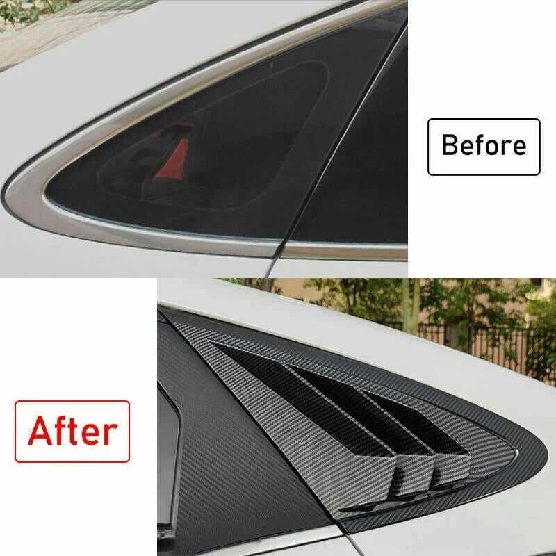 Rear Window Louver Shutter Trim for Hyundai Sonata (2020–2023)