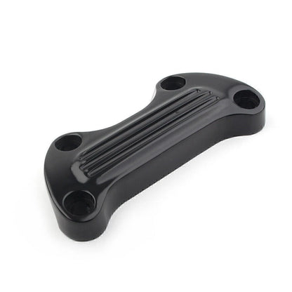 Aluminum Handlebar Riser Top Clamp Cover for Harley Sportster, Softail, Dyna
