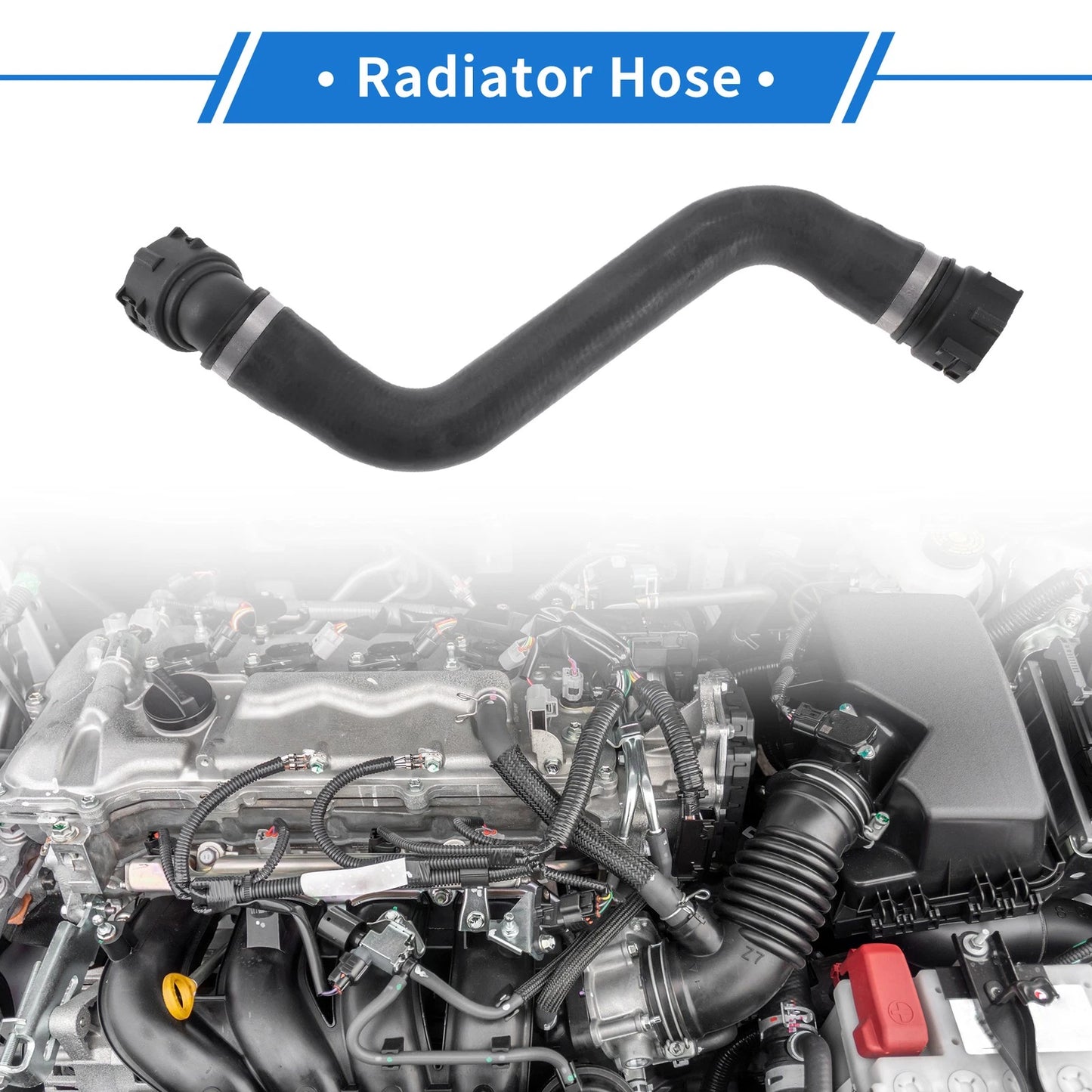 Radiator Hose for BMW 5 Series Touring F11 525d xDrive 2013-2017