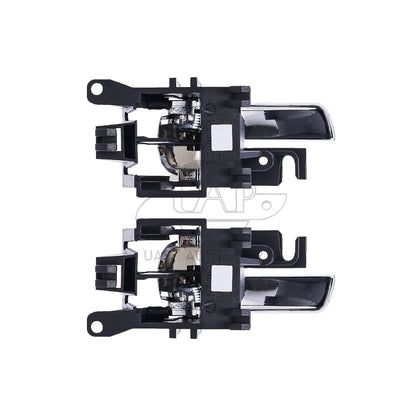 Left & Right Inner Door Handle Chrome for Nissan Navara D40 Frontier(2005–2018)