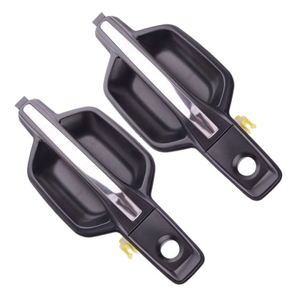 2 x Front Outer Door Handles Set for Mitsubishi Pajero Montero