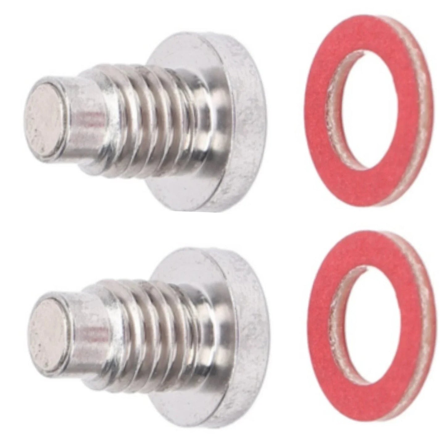 2Pc Drain Fill Plug Screw & Gasket Kit for Yamaha Outboards 2000-2023