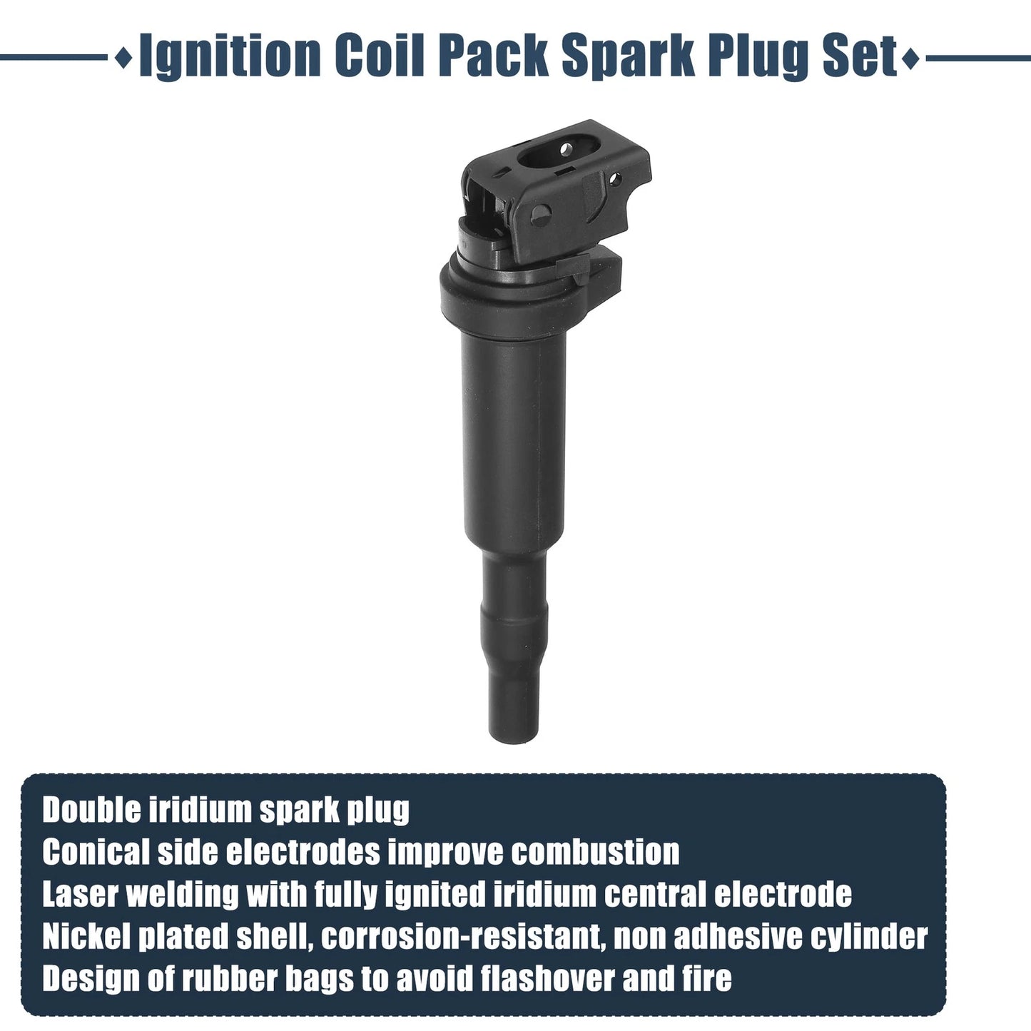 6 x Automotive Replacement Ignition Coils for BMW