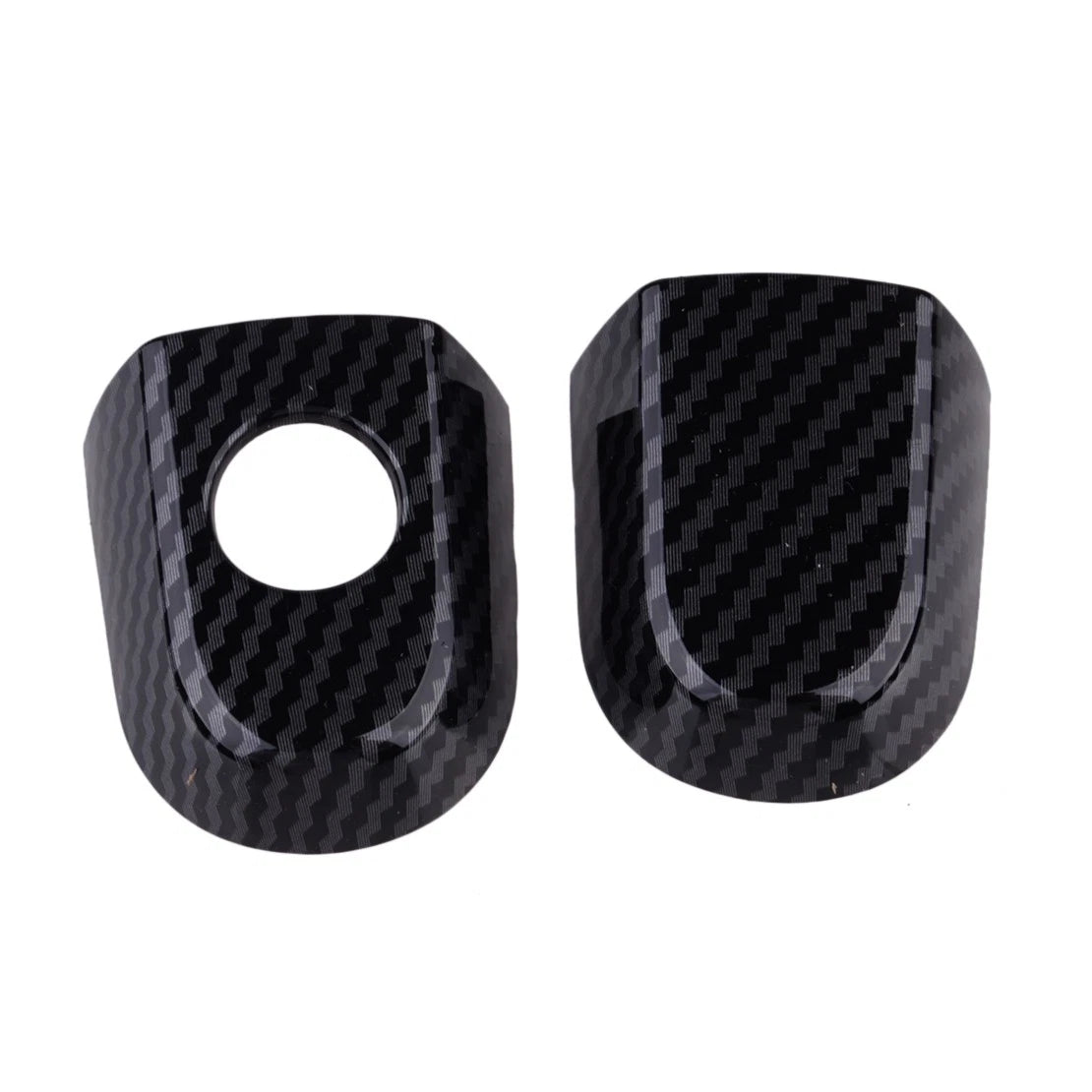 ABS Carbon Fiber Style Door Handle Cover Trim for Toyota Yaris (2007-2011)
