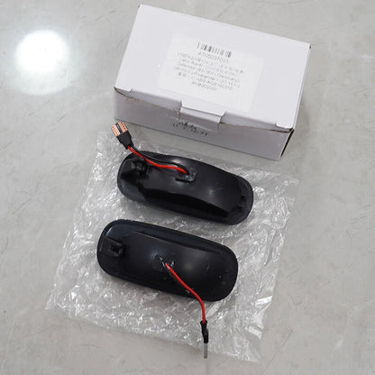 LED Side Marker Light Lamp Smoked for Land Rover Discovery, Defender, Freelander