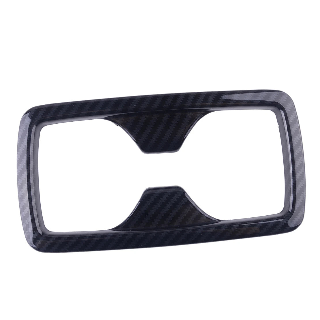 Carbon Fiber Rear Water Cup Holder Cover Trim for Toyota RAV4 (2019-2020)