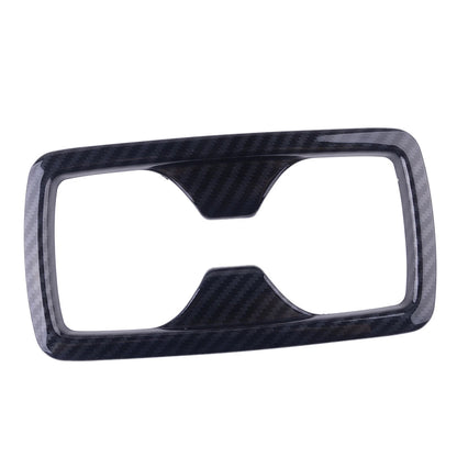 Carbon Fiber Rear Water Cup Holder Cover Trim for Toyota RAV4 (2019-2020)