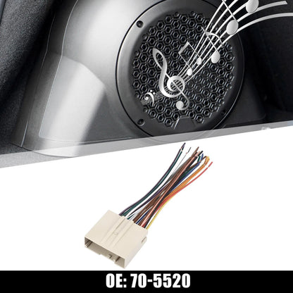 Car Stereo CD Player Wiring Harness for Ford Focus (2000-2007)