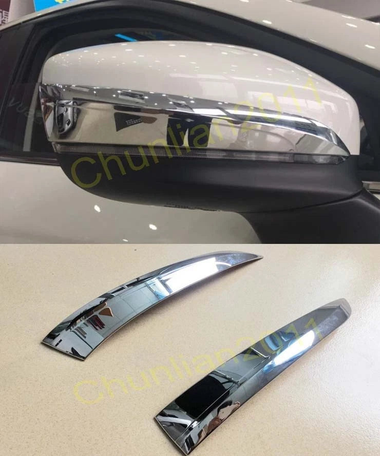Chrome Side Door Mirror Stripe Cover Trim for Mazda CX-5 (2017-2021) 2 x PCS