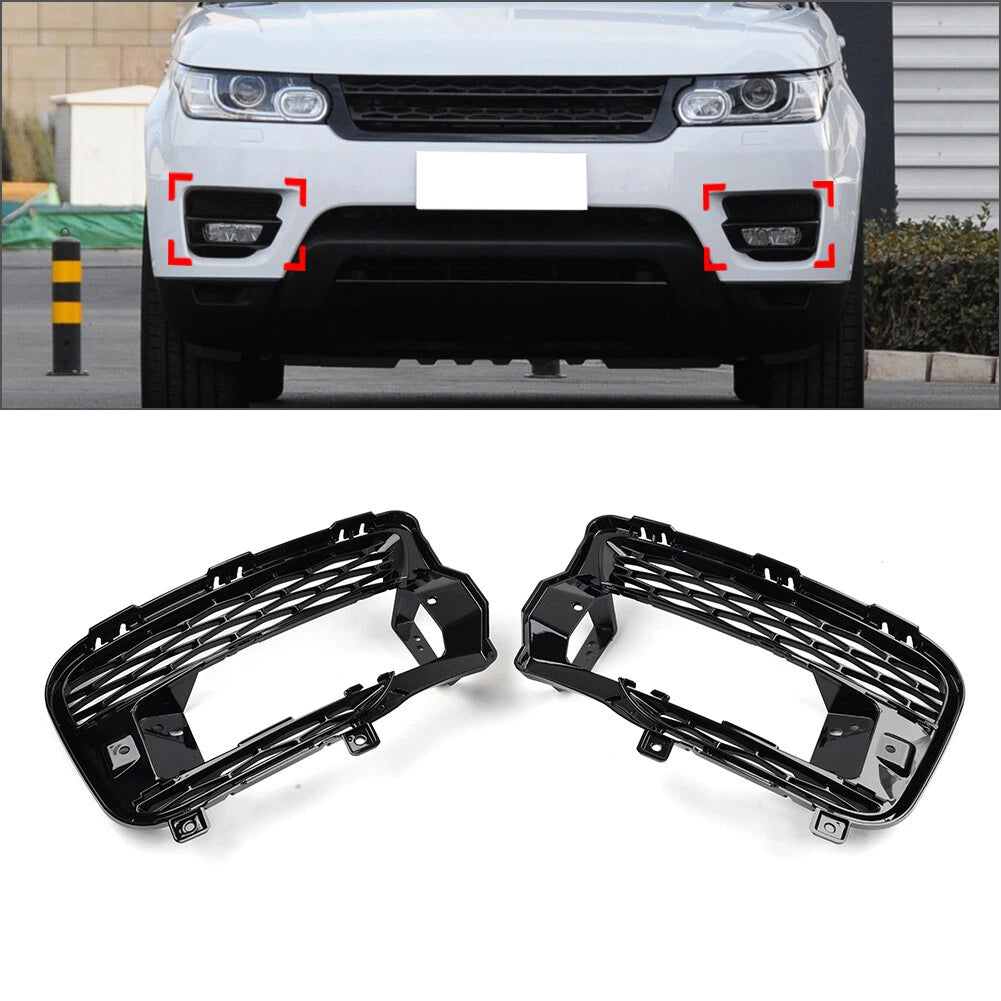 Fog Lights Mesh Grille Cover for Land Rover Range Rover Sport (2014-2017)