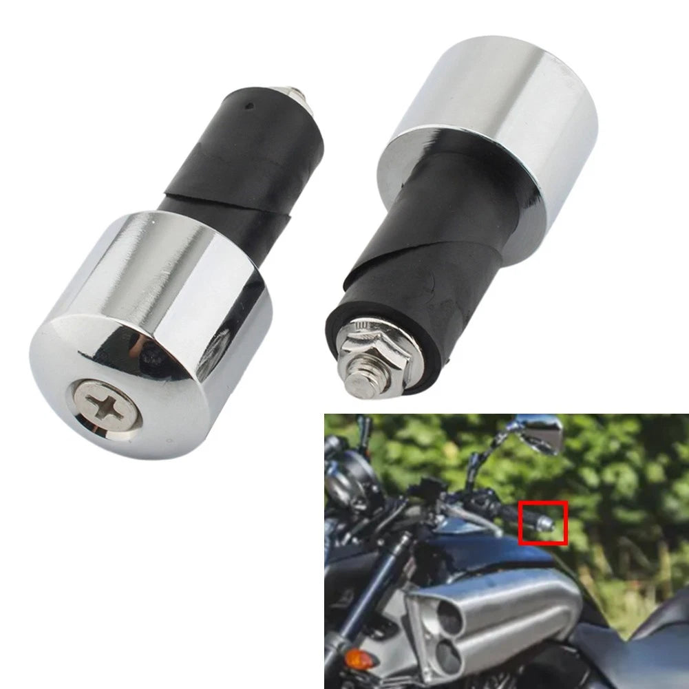 Motor Bar Ends Hand Grip Caps for Yamaha VMAX 400 450 500 750 (1985-2007)