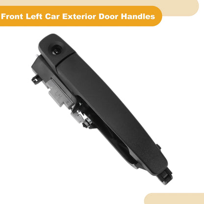 Front Left Door Handle for Ford Focus 2008-2011 - Black Exterior Handle