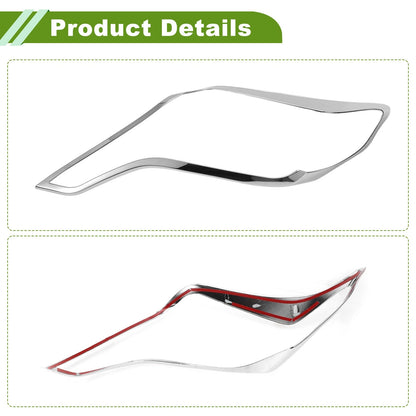 Car Front Left Right Headlight Trim Bezel for Toyota Prado FJ150 (2014-2017)