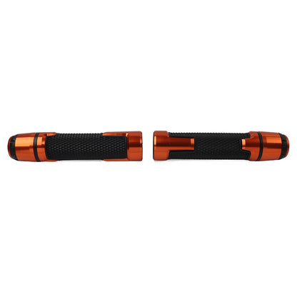 22MM 7/8" Handlebar Grips w/ Bar Ends for Harley & Honda