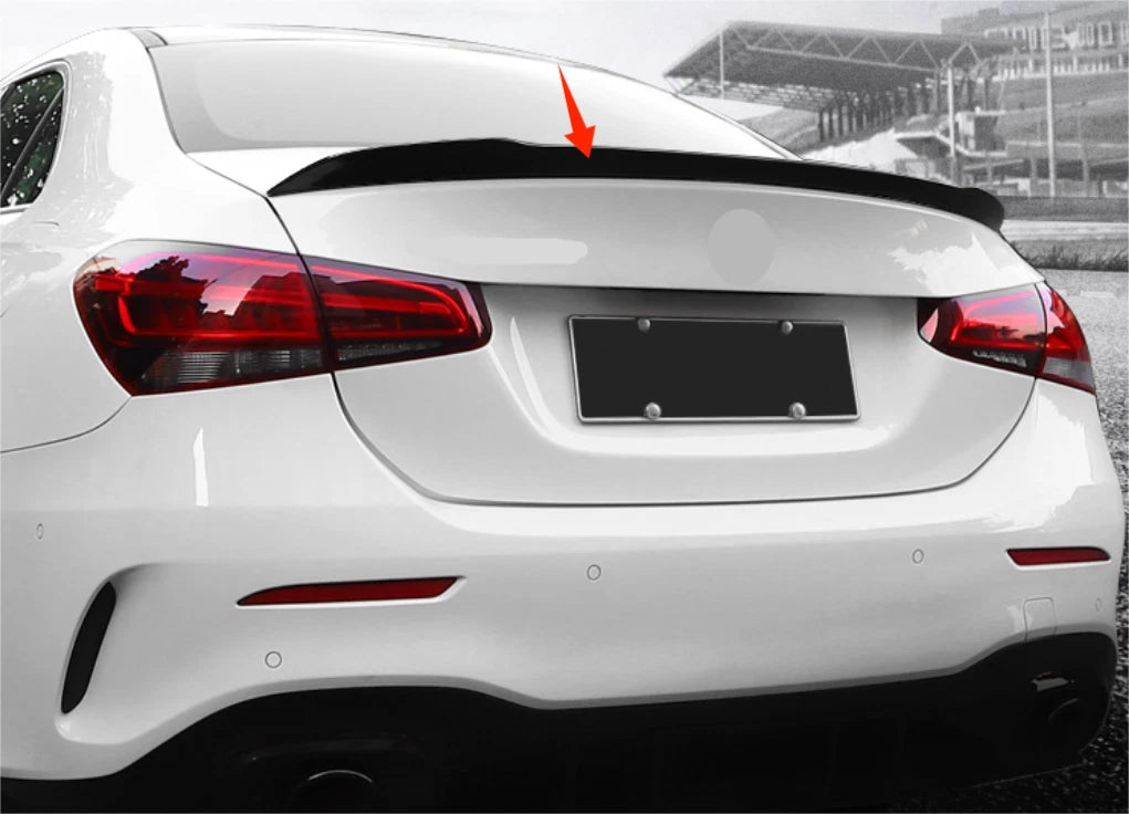 ABS Black Rear Spoiler Wing for Mercedes-Benz W177 V177 A35 AMG (2019-2022)