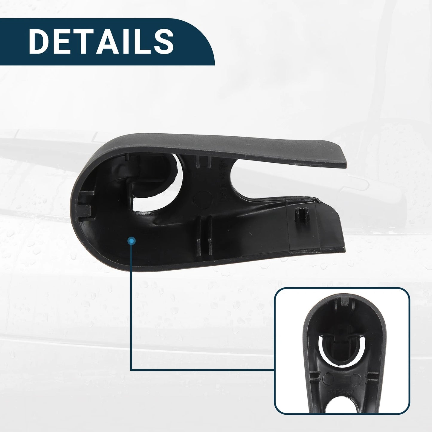 Rear Windshield Wiper Arm Nut Cover for Mini Cooper (2014-2022)
