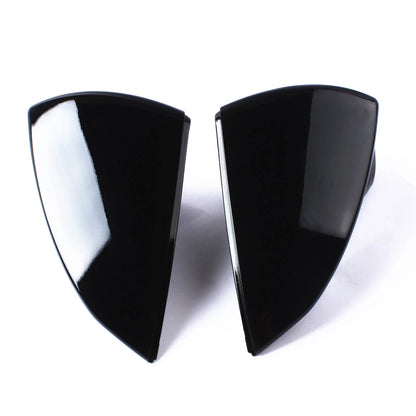Gloss Black Side Mirror Covers for Seat Leon Mk3, Ibiza MK5 (2013-2020)