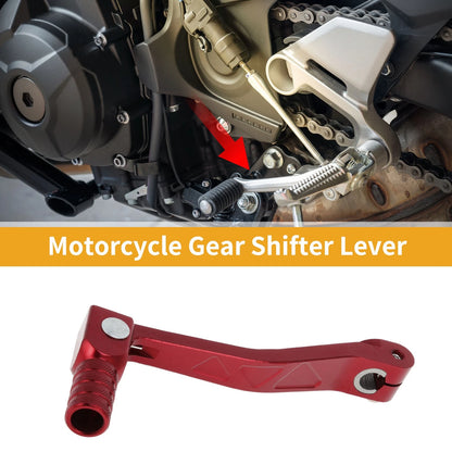 Folding Motorcycle Gear Shifter Lever for Apollo BBR Red