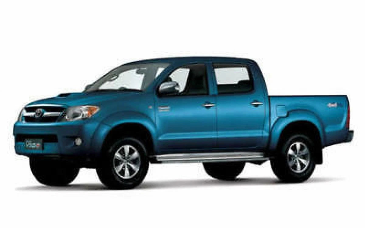4 x Carbon Door Handle Bowl Inserts Covers for Toyota Hilux Vigo (2005-2014)