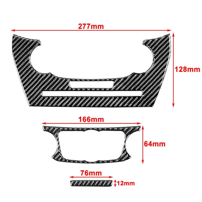 Carbon Fiber AC Switch Button Panel Cover Trim for Dodge Journey (2011-2018)