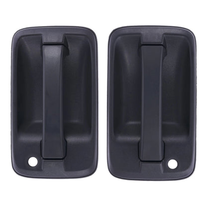 Outer Door Handle Set of 2 for Isuzu N-Series (2009 - Present) Black