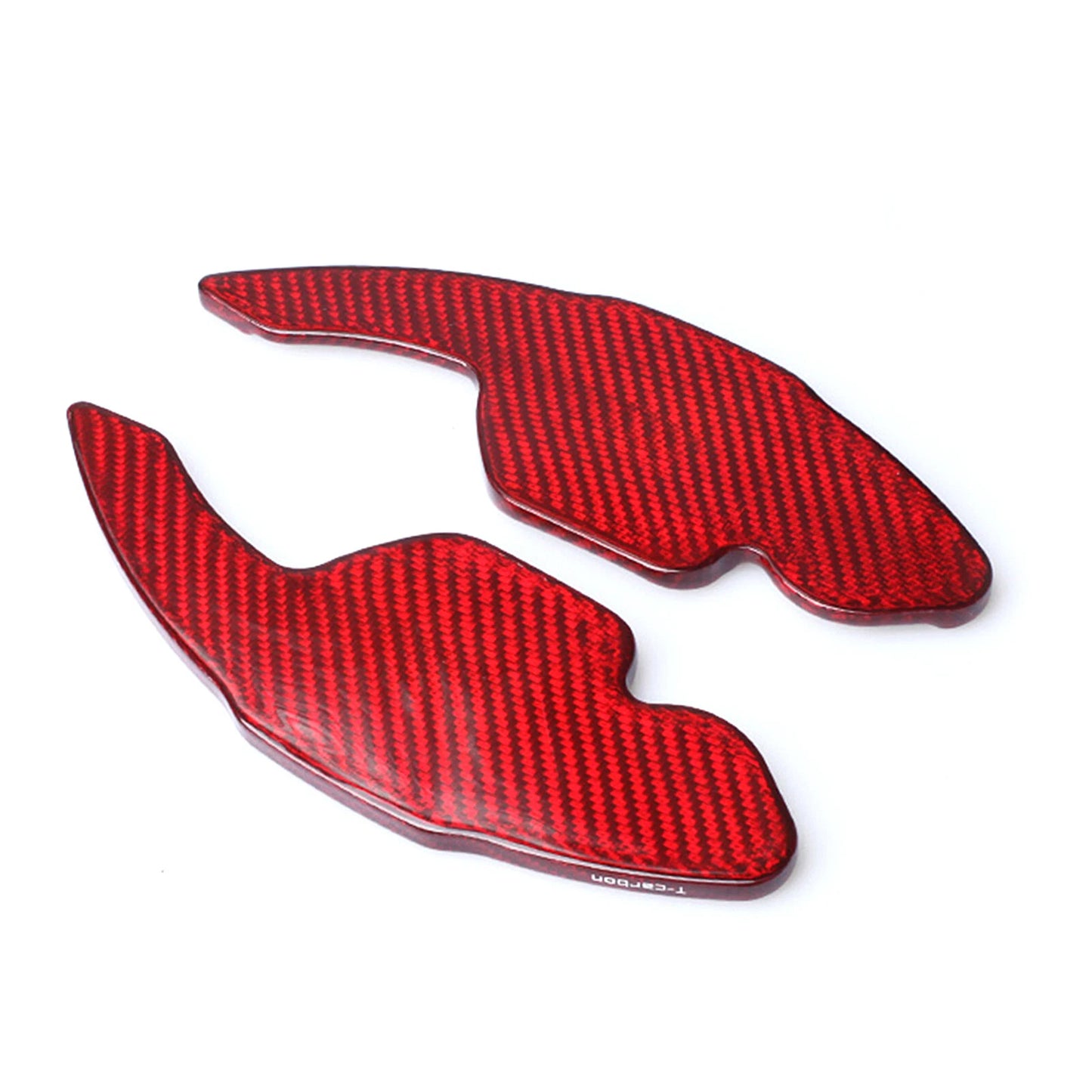 2 x Carbon Fiber Shift Paddles for Audi S8 Q3 Q5 Q7 R8 (2013-2016)