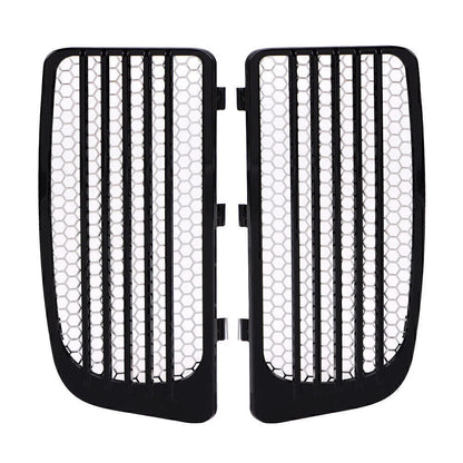 Black Radiator Grills for Harley Electra Glide Low Ultra Limited (2014-2023)