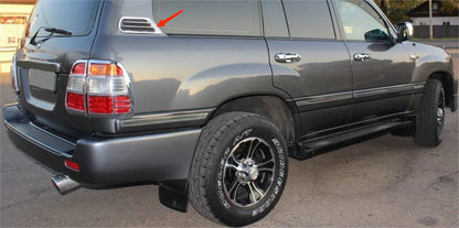 Chrome Side Air Vent Outlet Cover Trim for Toyota Land Cruiser LC100 (1998-2007)