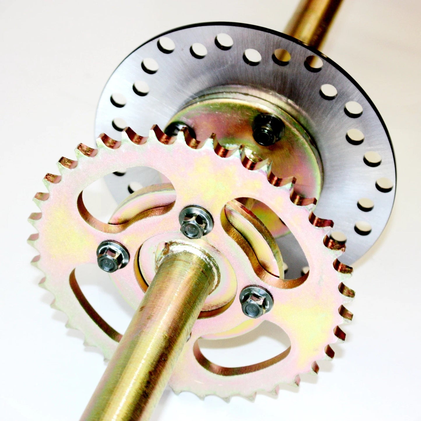 1000mm Rear Axle Assembly Sprocket Rotor for 110cc 125cc Quad Dirt Bike ATV